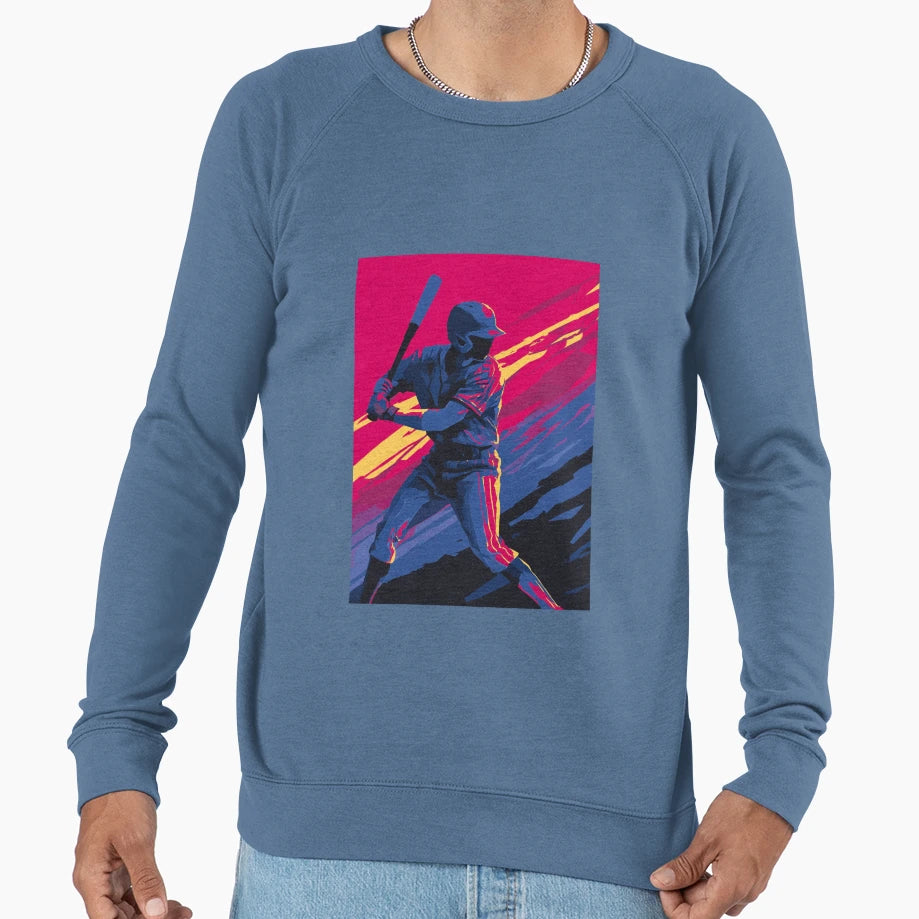 Baseball American Sport Sweatshirt - Aesthetic Graphic Unisex - T-Shirt, Sweatshirt, Hoodie