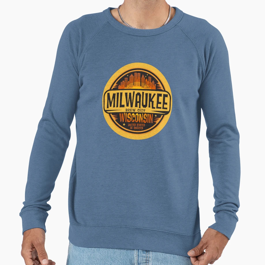 Milwaukee Wisconsin Sweatshirt - Aesthetic Graphic for Adults - T-Shirt, Sweatshirt, Hoodie