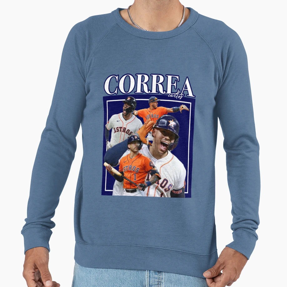 Carlos Correa Sweatshirt - Trendy Graphic for Adults - T-Shirt, Sweatshirt, Hoodie