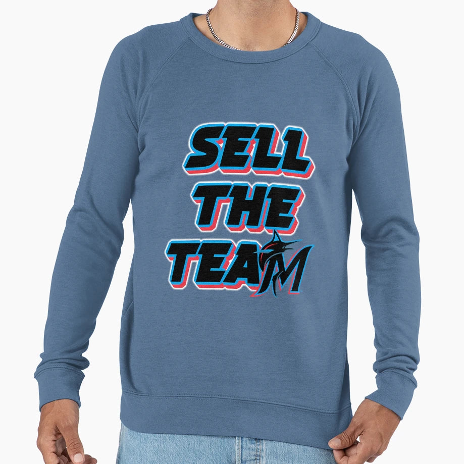 Miami Baseball Sell Team Sweatshirt - Streetwear Style for Adults - T-Shirt, Sweatshirt, Hoodie