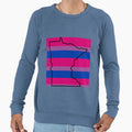 Bisexual Minnesota Pride Sweatshirt - Fun Novelty Design for Adults - T-Shirt, Sweatshirt, Hoodie
