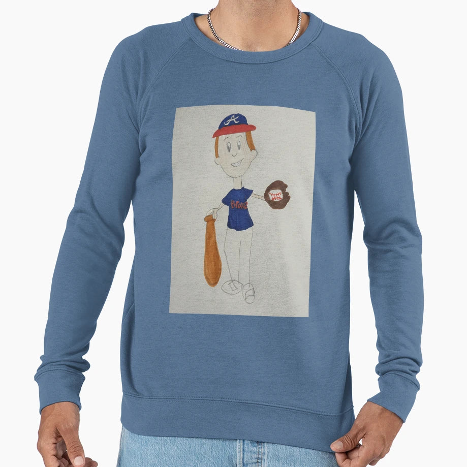 Chipper Jones Sweatshirt - Minimalist Print for Adults - T-Shirt, Sweatshirt, Hoodie