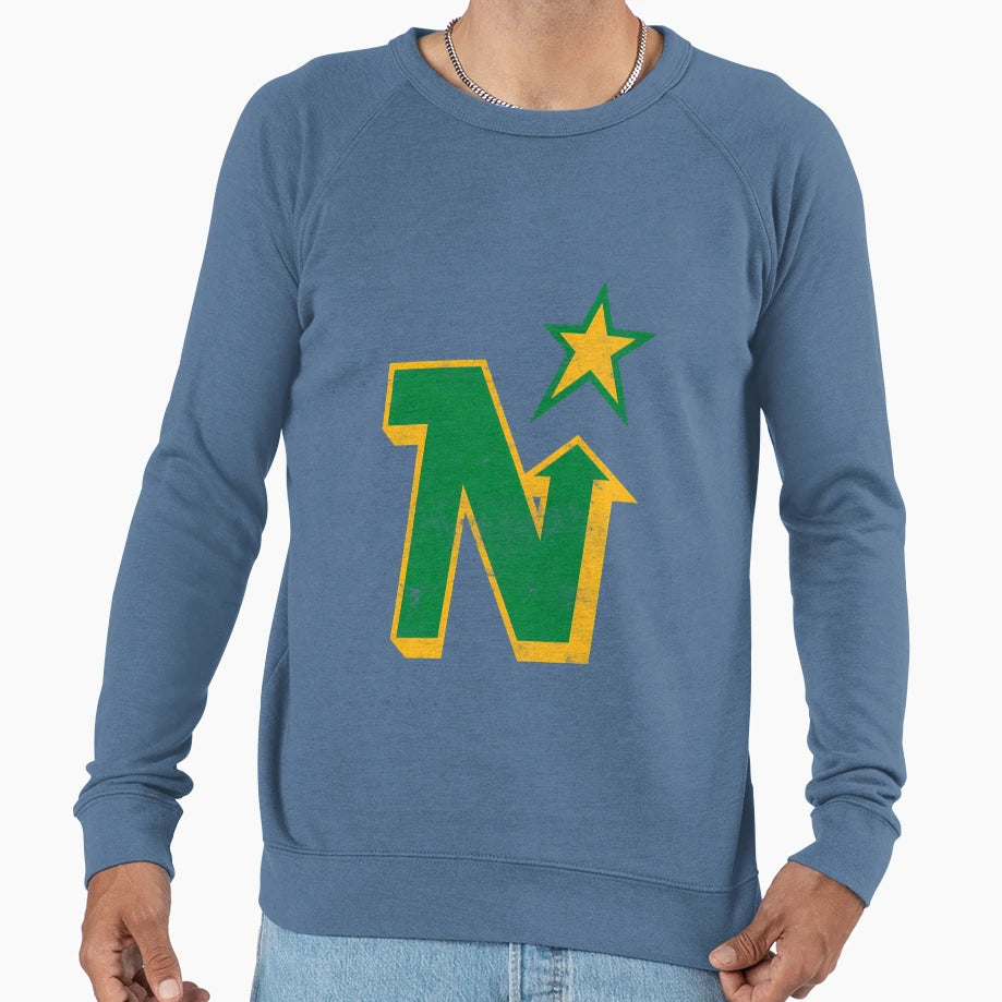 Minnesota North Stars Sweatshirt - Minimalist Print Unisex - T-Shirt, Sweatshirt, Hoodie