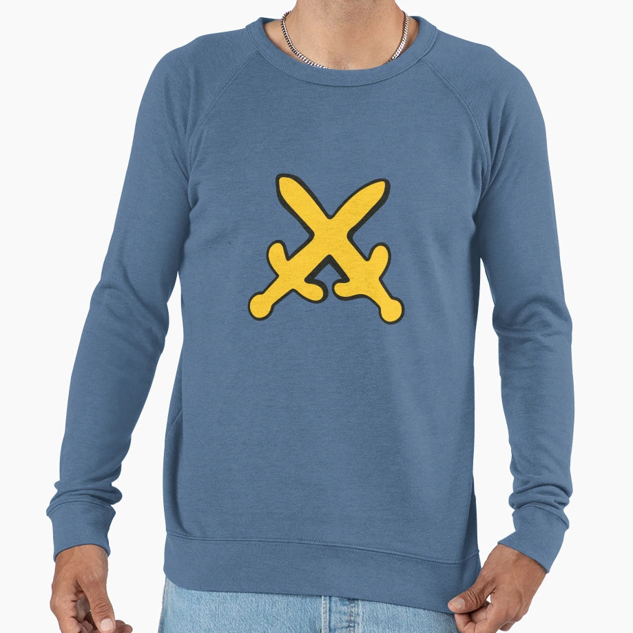 Crossed Swords Sweatshirt - Aesthetic Graphic Men Women - T-Shirt, Sweatshirt, Hoodie