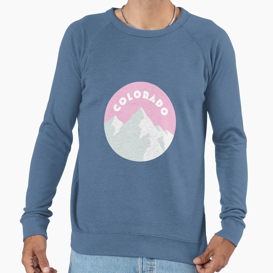 Colorado Mountains 2 Sweatshirt - Novelty Apparel Men Women - T-Shirt, Sweatshirt, Hoodie