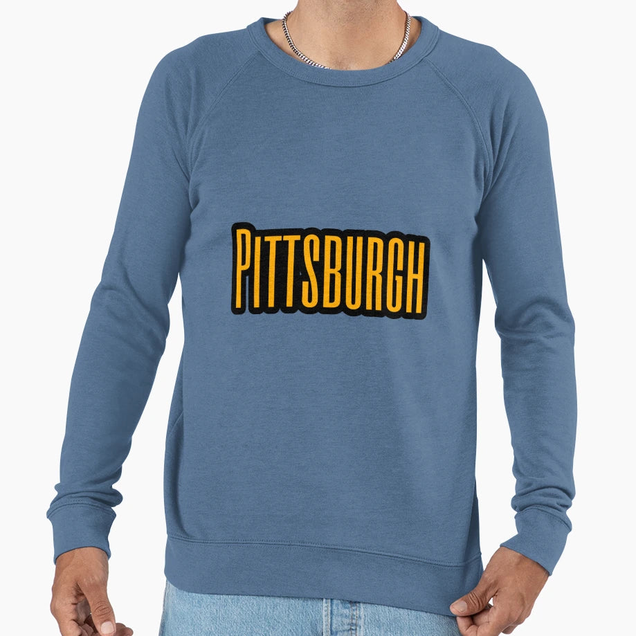 Pittsburgh Sweatshirt - Aesthetic Graphic Men Women - T-Shirt, Sweatshirt, Hoodie
