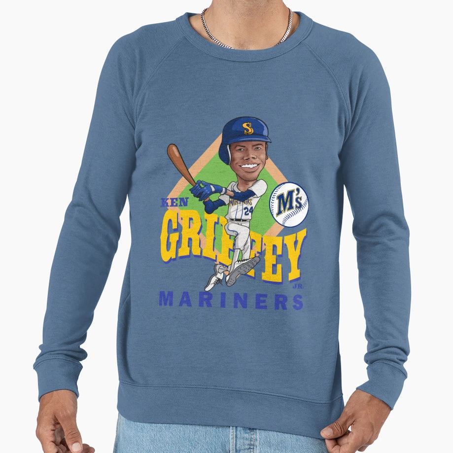 Ken Griffey Jr Sweatshirt - Graphic Print for Adults - T-Shirt, Sweatshirt, Hoodie