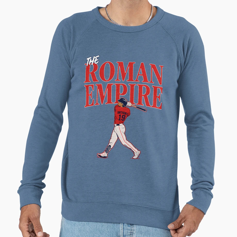 Red Sox Roman Anthony Empire Sweatshirt - Graphic Print Unisex - T-Shirt, Sweatshirt, Hoodie
