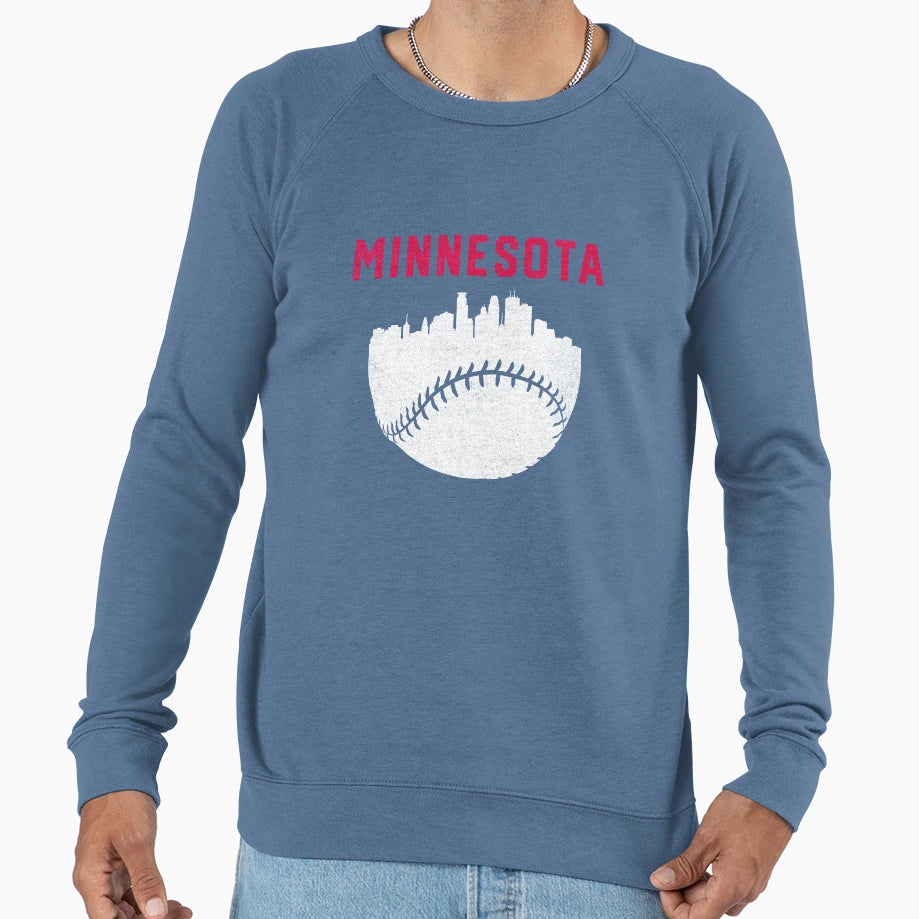 Minnesota Baseball Minneapolis Sweatshirt - Aesthetic Graphic Unisex - T-Shirt, Sweatshirt, Hoodie