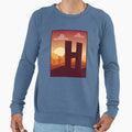 Letter H Desert Sweatshirt - Trendy Graphic for Adults - T-Shirt, Sweatshirt, Hoodie