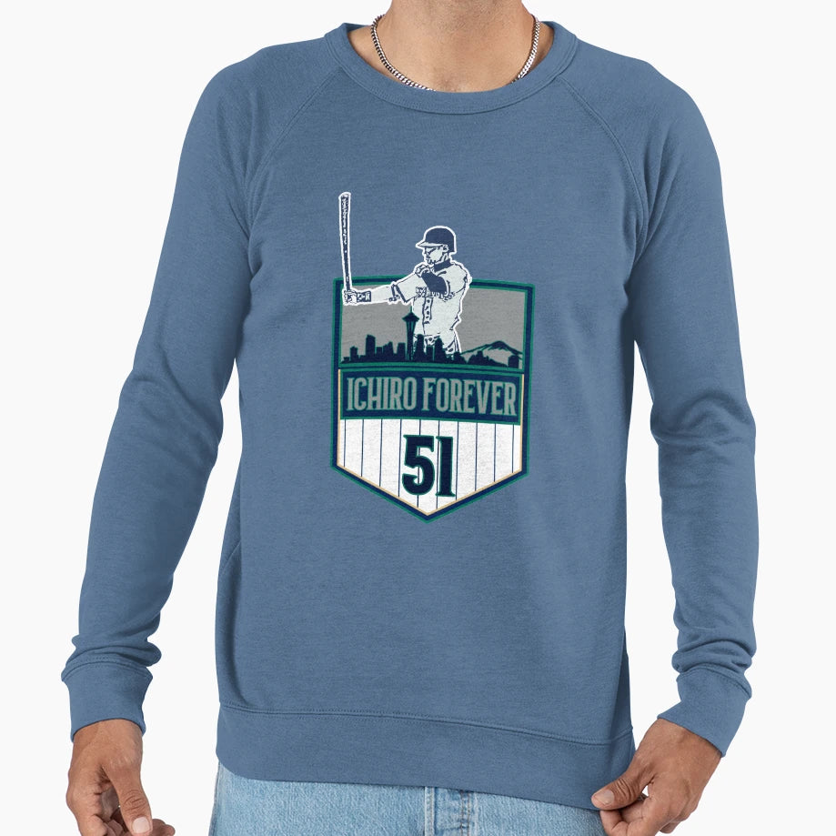 Ichiro Forever Sweatshirt - Fun Novelty Design Men Women - T-Shirt, Sweatshirt, Hoodie