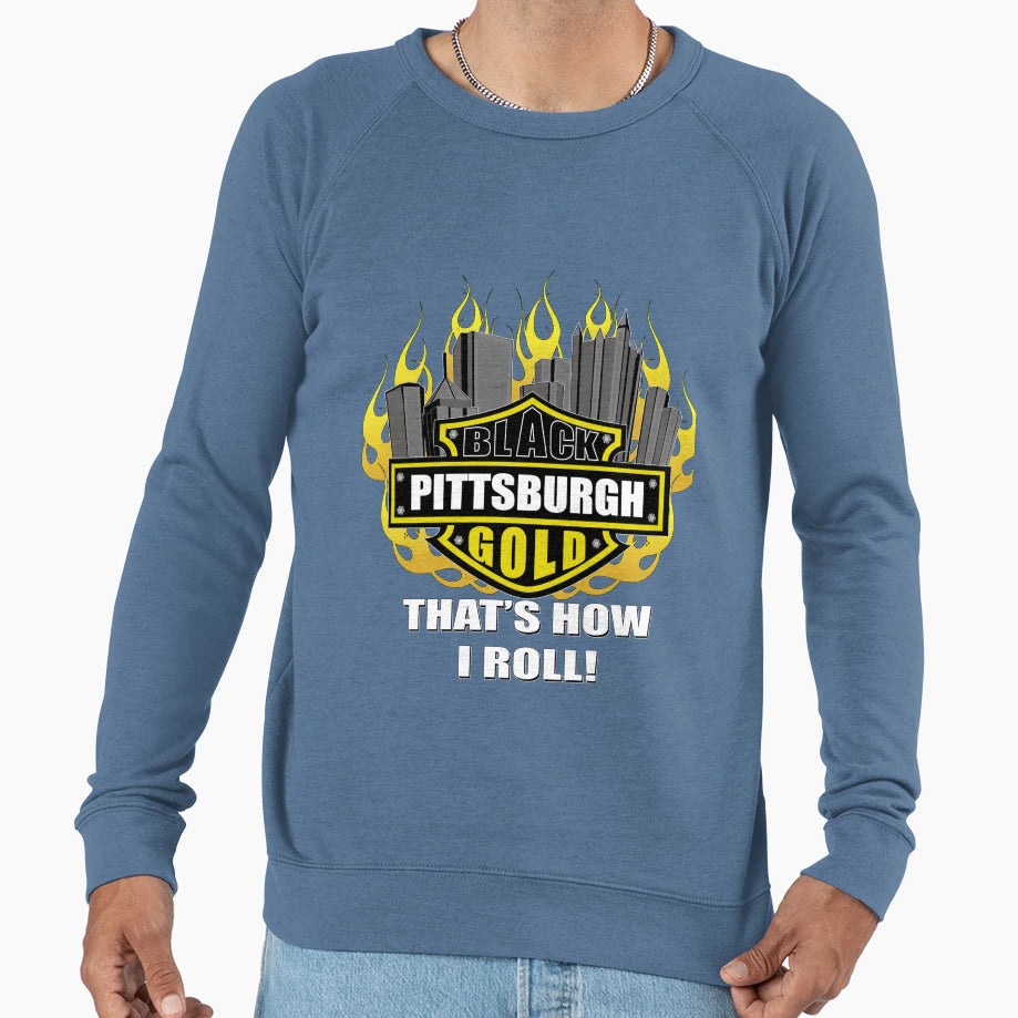 Pittsburgh Sweatshirt - Minimalist Print Unisex - T-Shirt, Sweatshirt, Hoodie