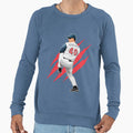 Troy Percival Pitches 40 Claw Sweatshirt - Fun Novelty Design Unisex - T-Shirt, Sweatshirt, Hoodie