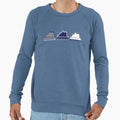 Colorado Rockies Pattern Black Sweatshirt - Novelty Apparel Unisex - T-Shirt, Sweatshirt, Hoodie