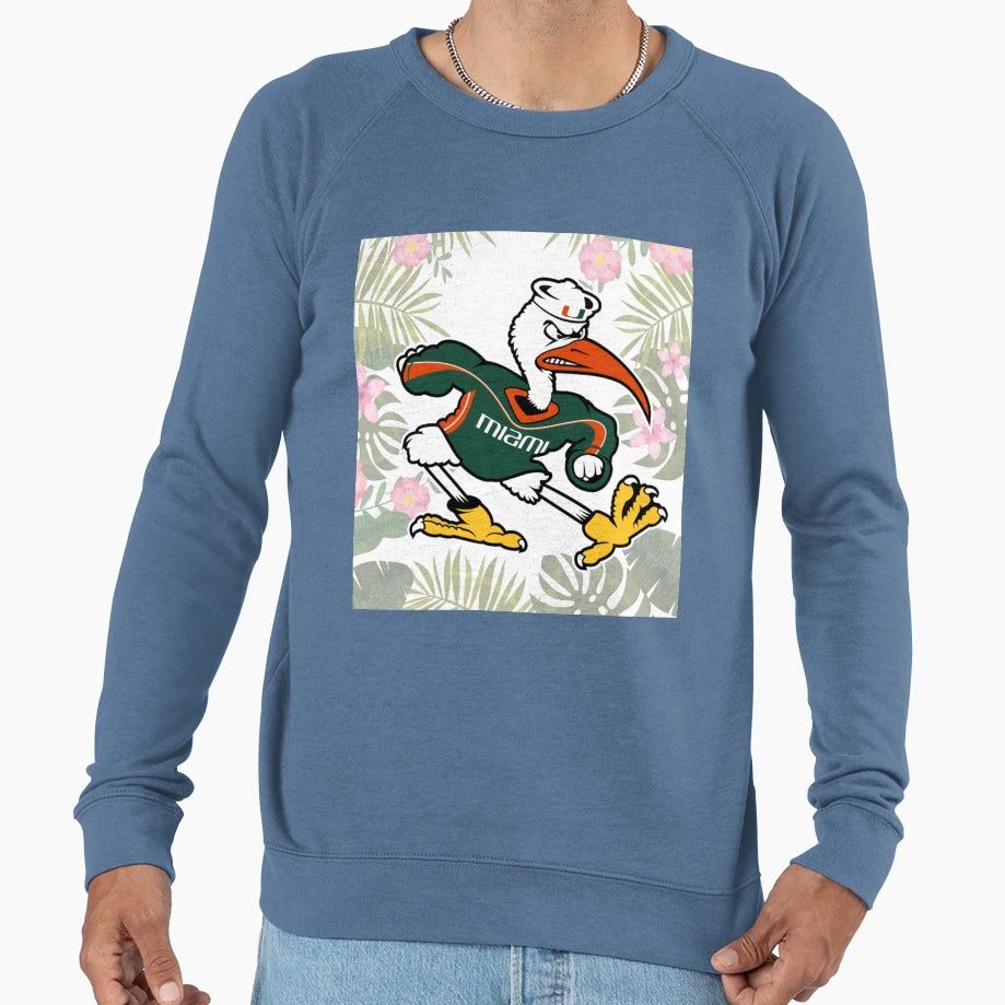 University Miami Sweatshirt - Minimalist Print for Adults - T-Shirt, Sweatshirt, Hoodie