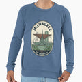 Milwaukee Brew City Skyline Badge Sweatshirt - Streetwear Style Unisex - T-Shirt, Sweatshirt, Hoodie
