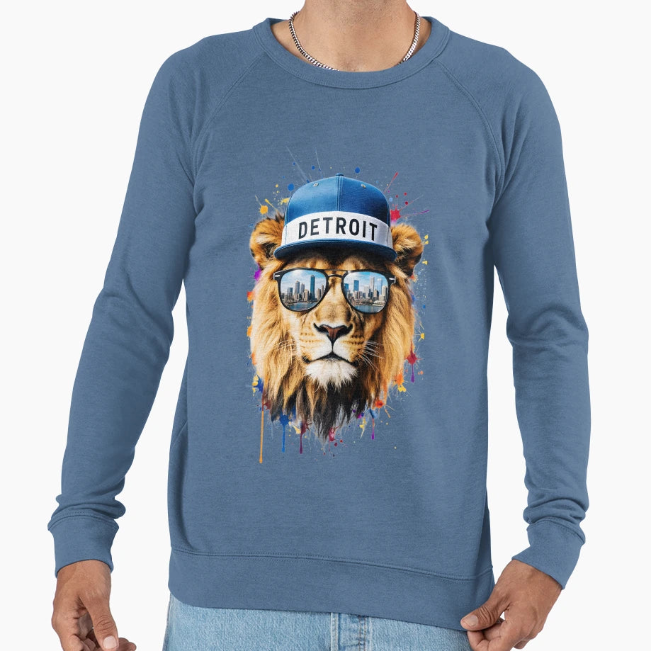 Detroit Sweatshirt - Trendy Graphic Men Women - T-Shirt, Sweatshirt, Hoodie