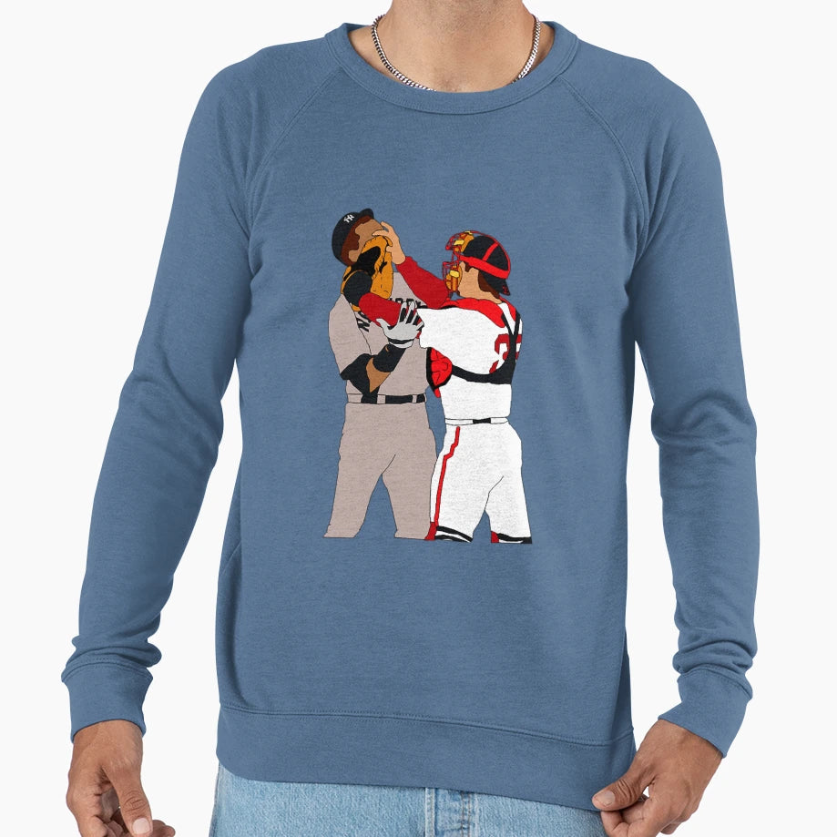 Jason Varitek Alex Rodriguez Brawl Sweatshirt - Trendy Graphic Unisex - T-Shirt, Sweatshirt, Hoodie