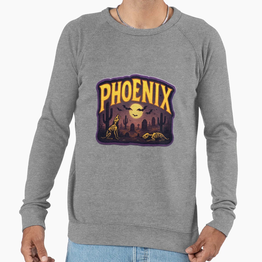 Phoenix Haunted Desert Reloaded Sweatshirt - Fun Novelty Design Men Women - T-Shirt, Sweatshirt, Hoodie
