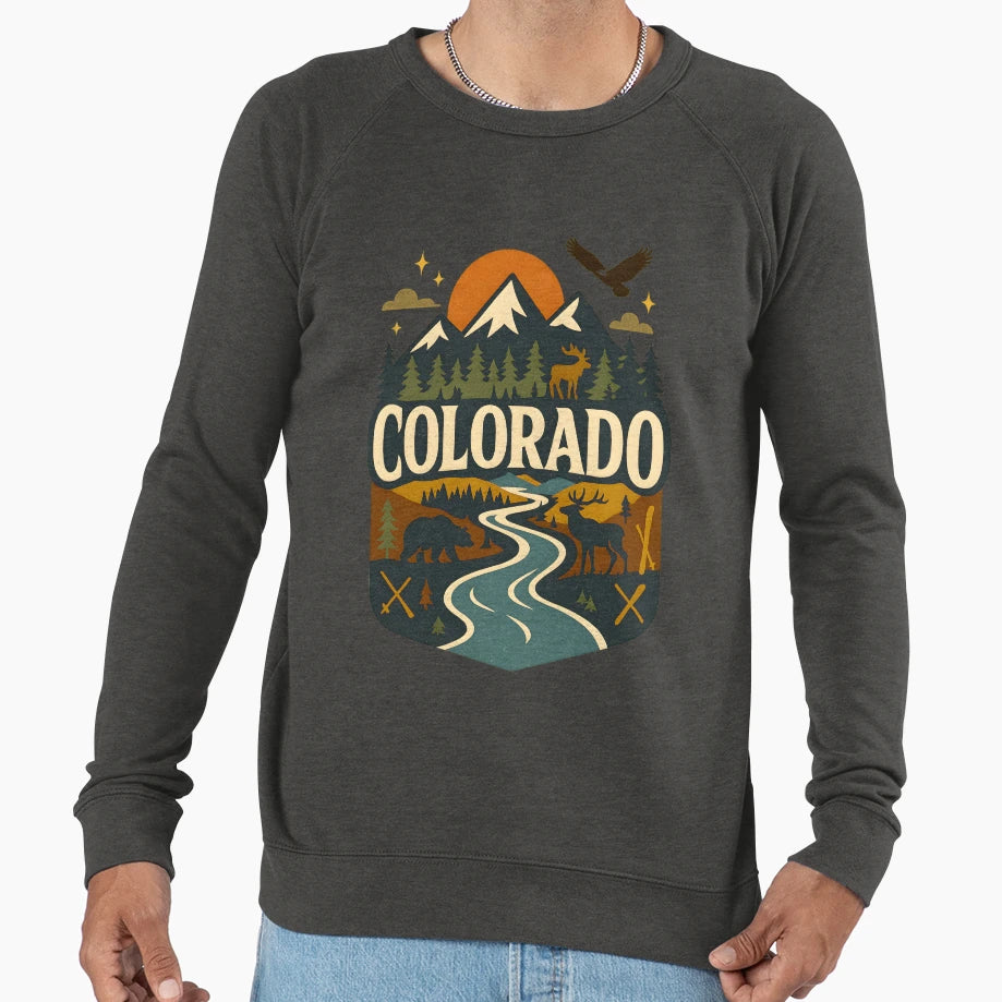 Colorado Sweatshirt - Casual Everyday Wear for Adults - T-Shirt, Sweatshirt, Hoodie