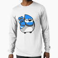Round Blue Jay T-Shirt - Novelty Apparel for Adults - T-Shirt, Sweatshirt, Hoodie