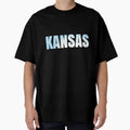 Kansas License Plate T-Shirt - Minimalist Print for Adults - T-Shirt, Sweatshirt, Hoodie