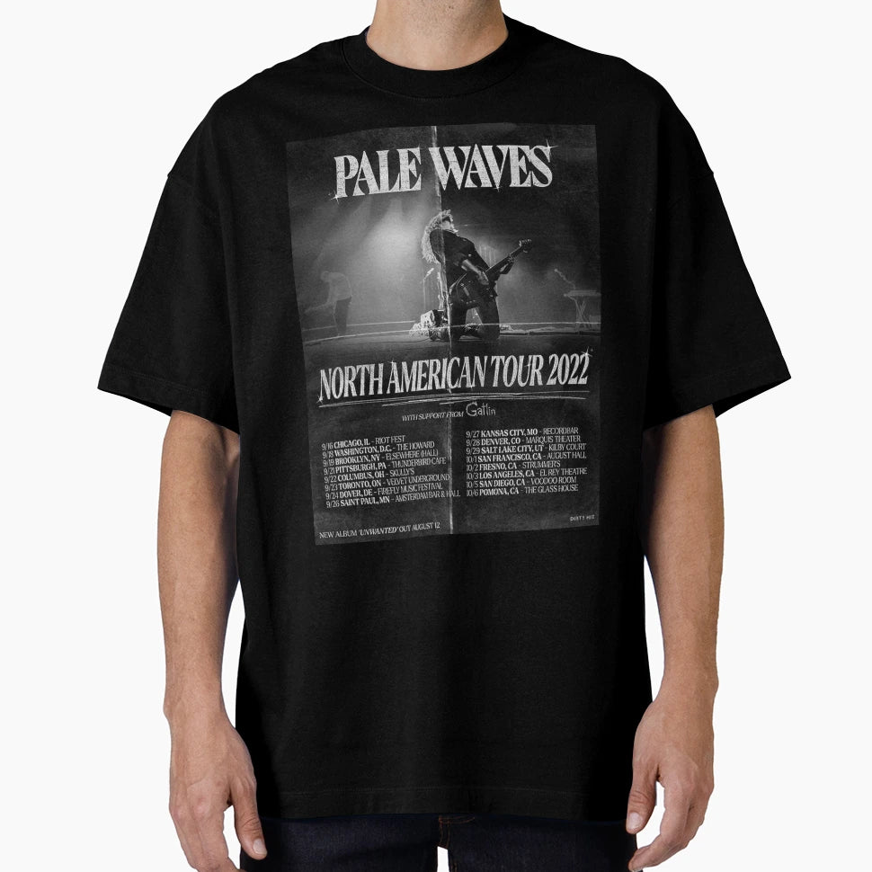 Pale Waves T-Shirt - Fun Novelty Design for Adults - T-Shirt, Sweatshirt, Hoodie