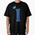 Blue Letter I T-Shirt - Fun Novelty Design Unisex - T-Shirt, Sweatshirt, Hoodie