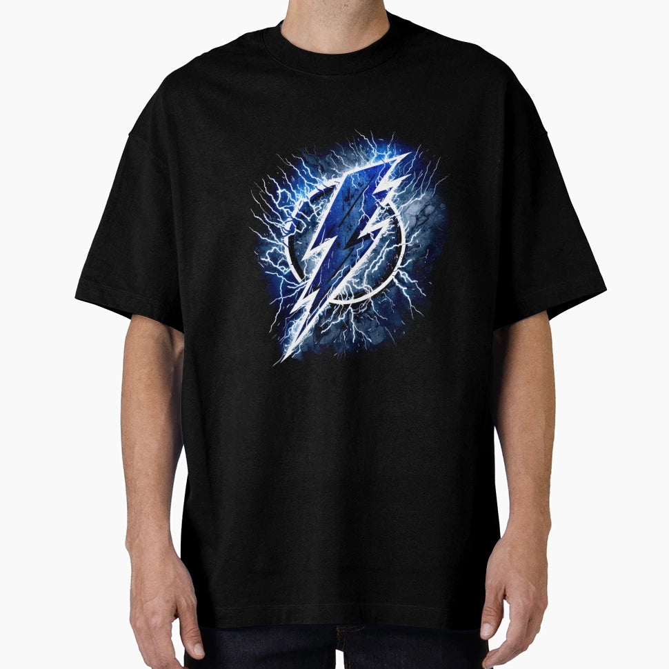 Electric Bolt T-Shirt - Minimalist Print for Adults - T-Shirt, Sweatshirt, Hoodie