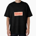 Peach And Red Miami T-Shirt - Graphic Print Unisex - T-Shirt, Sweatshirt, Hoodie