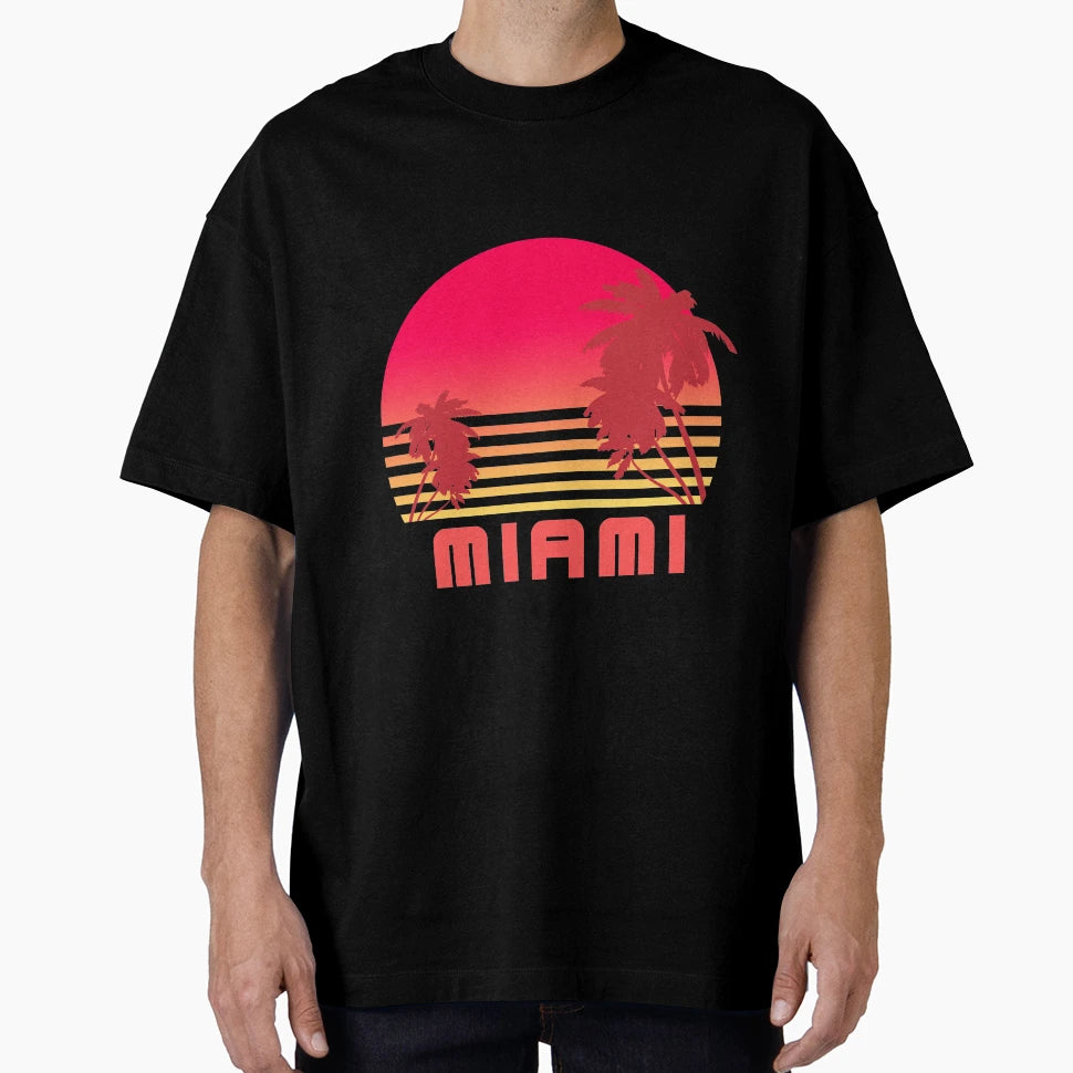 Miami T-Shirt - Trendy Graphic Unisex - T-Shirt, Sweatshirt, Hoodie