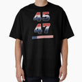 45 47 Trump Patriotic Usa Flag T-Shirt - Unique Graphic for Adults - T-Shirt, Sweatshirt, Hoodie