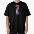 Letter Z Vaporwave City Art T-Shirt - Minimalist Print Unisex - T-Shirt, Sweatshirt, Hoodie