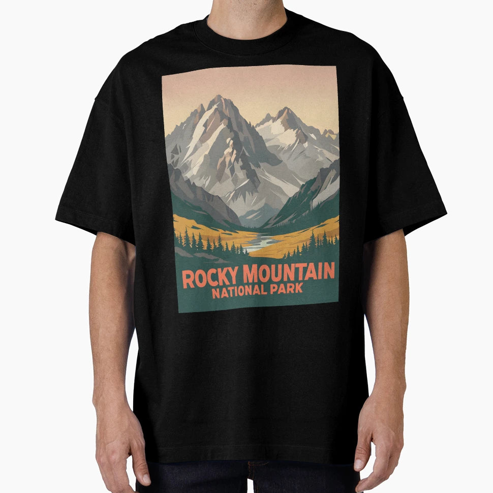 Rocky Mountain National Park T-Shirt - Aesthetic Graphic Men Women - T-Shirt, Sweatshirt, Hoodie