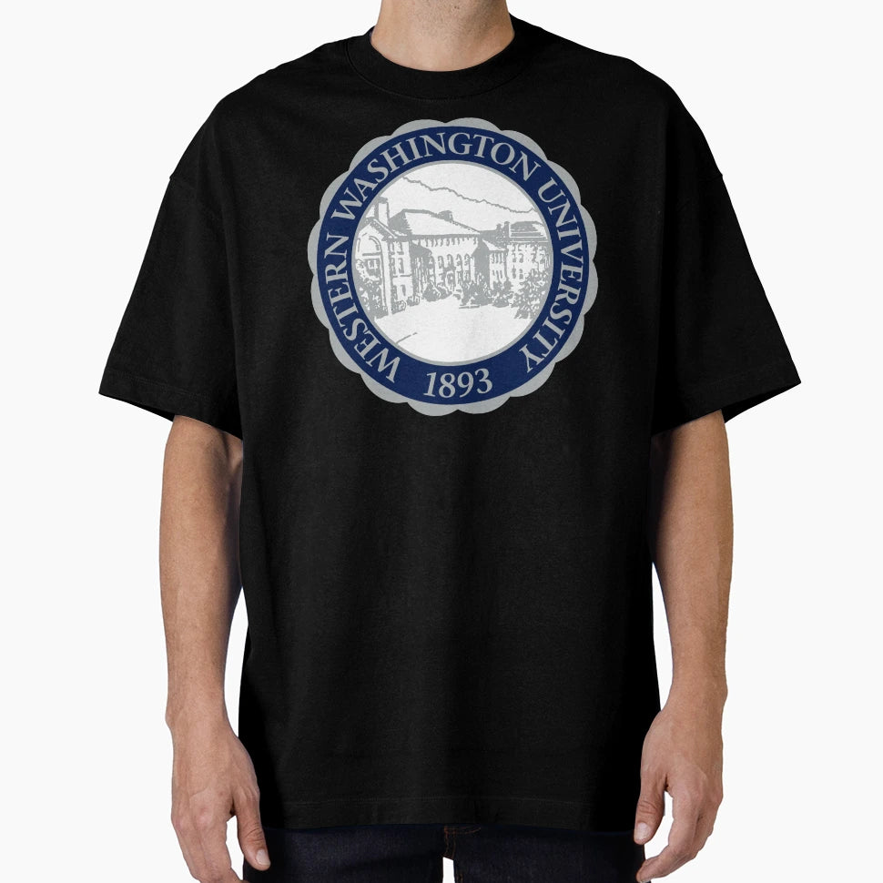 Western W College Logo2 T-Shirt - Custom Art Print Men Women - T-Shirt, Sweatshirt, Hoodie