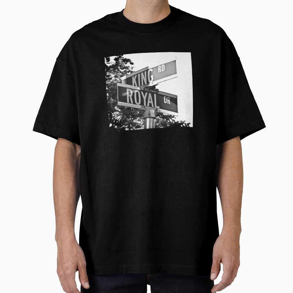 King Road And Royal Drive T-Shirt - Graphic Print for Adults - T-Shirt, Sweatshirt, Hoodie