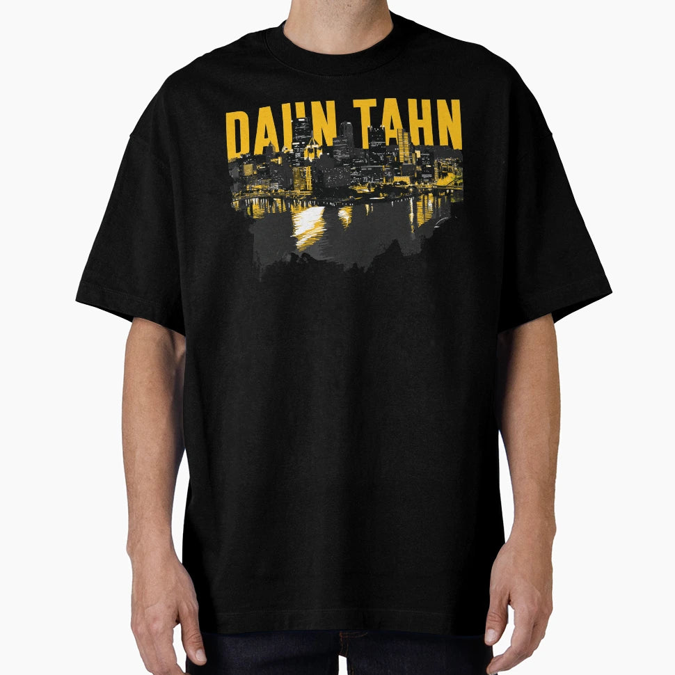 Dahn Tahn Pittsburgh Skyline T-Shirt - Custom Art Print Unisex - T-Shirt, Sweatshirt, Hoodie