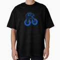 Moving Letter Initial Monogram R T-Shirt - Custom Art Print for Adults - T-Shirt, Sweatshirt, Hoodie