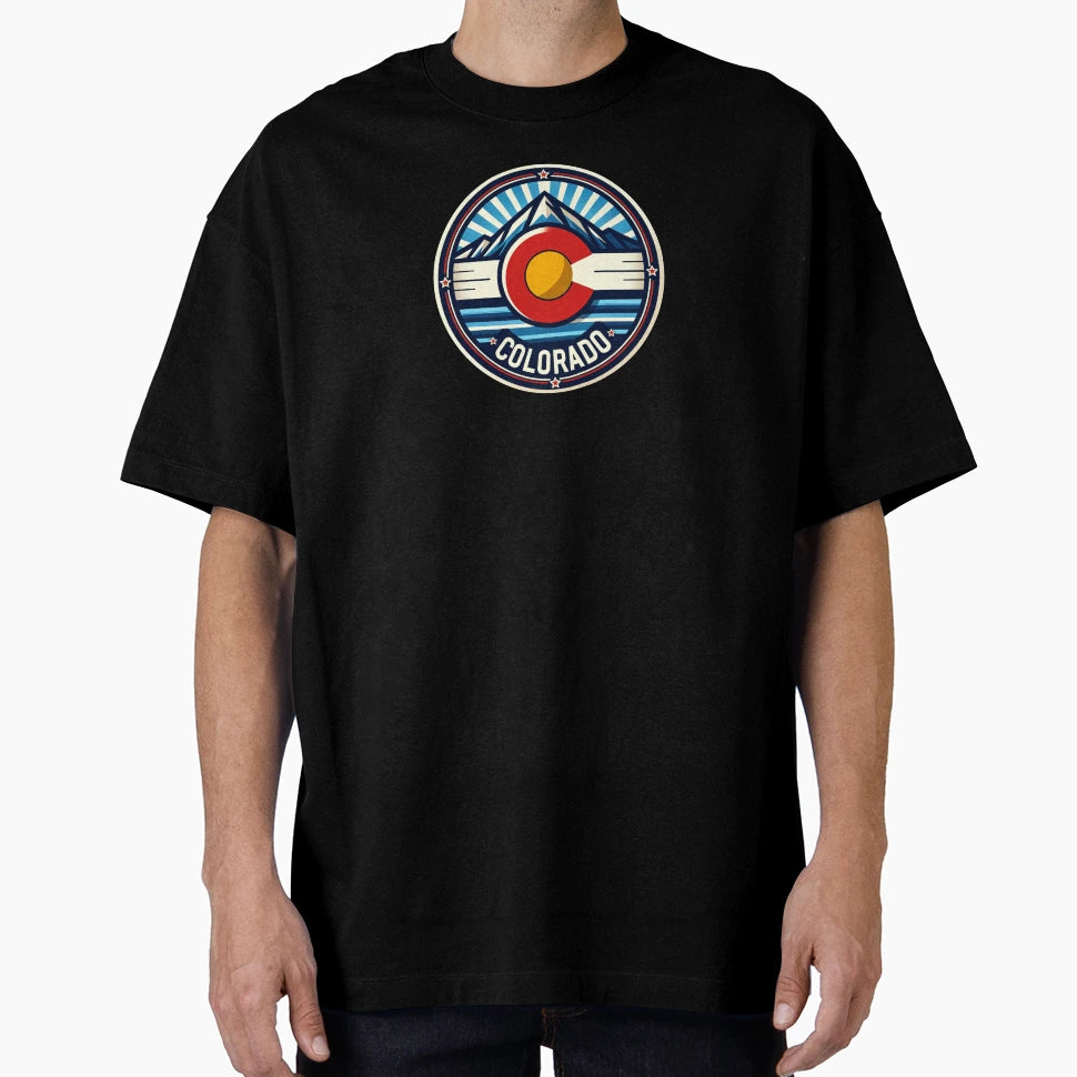 Colorado State Vibrant Travel T-Shirt - Minimalist Print Men Women - T-Shirt, Sweatshirt, Hoodie