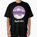 Mountains Night T-Shirt - Graphic Print for Adults - T-Shirt, Sweatshirt, Hoodie
