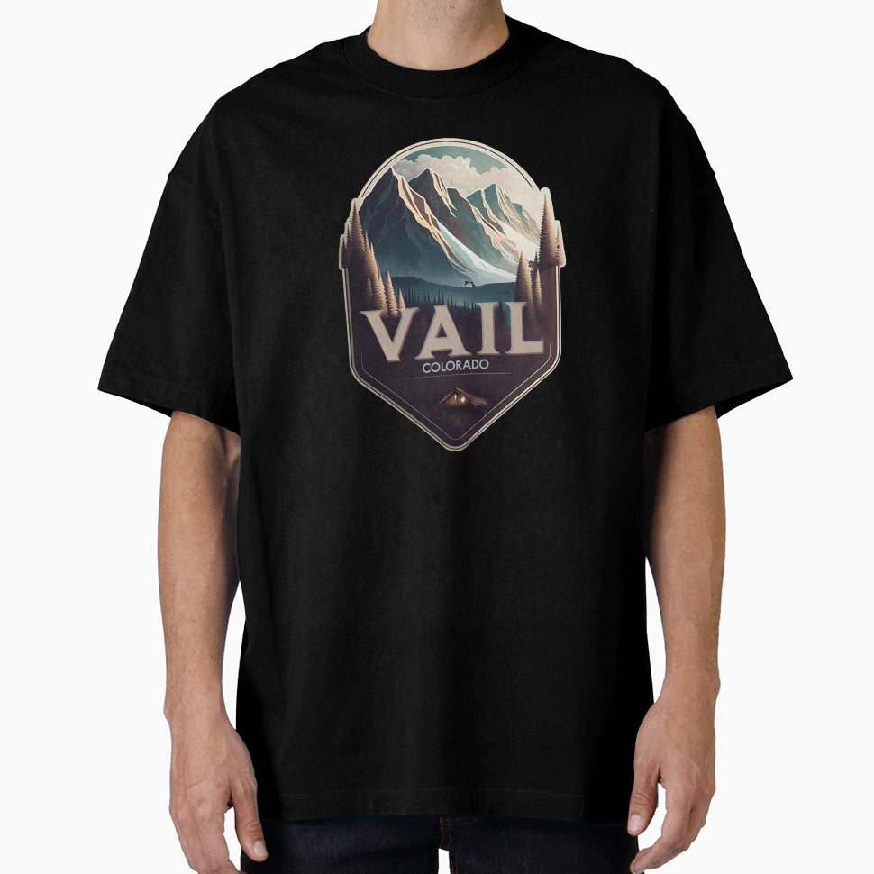 Vail T-Shirt - Trendy Graphic Unisex - T-Shirt, Sweatshirt, Hoodie