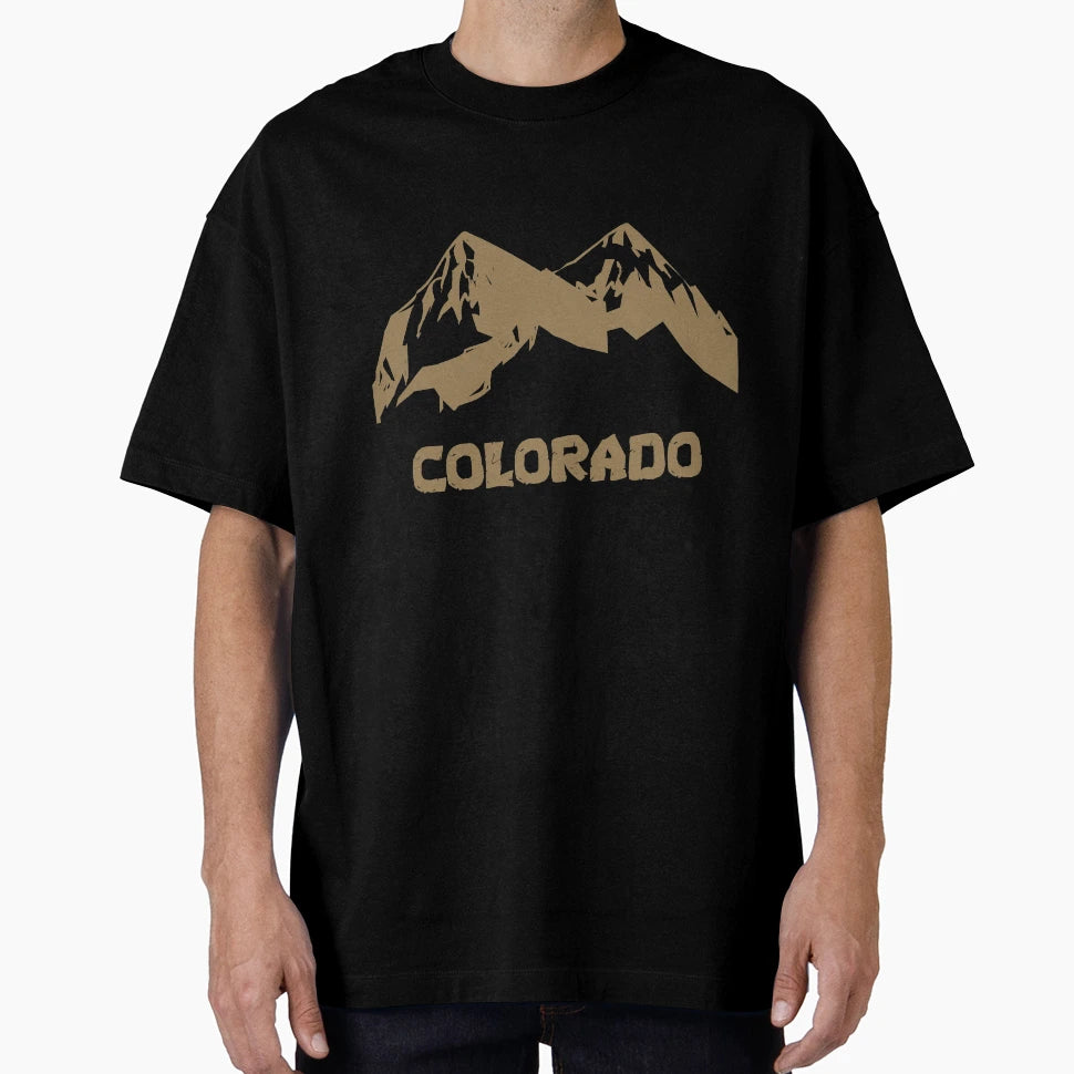 Colorado Mountains T-Shirt - Graphic Print Men Women - T-Shirt, Sweatshirt, Hoodie