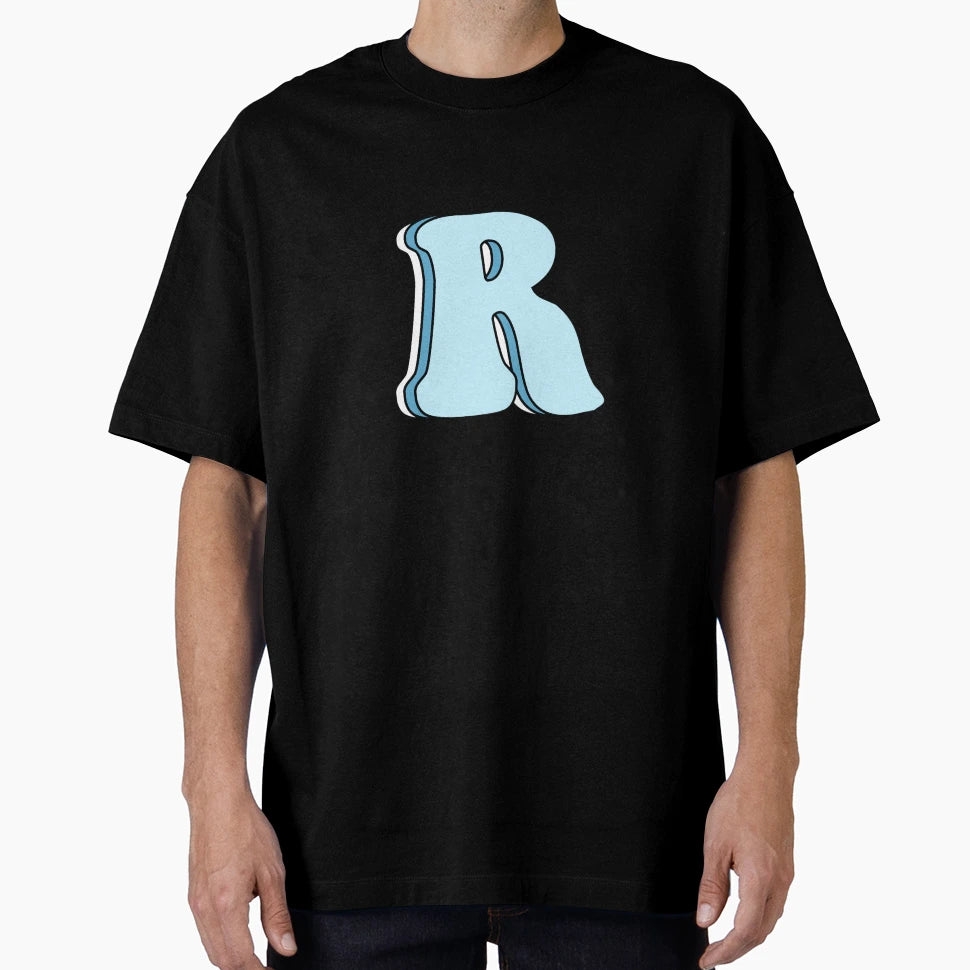 Uppercase Blue Triple R T-Shirt - Custom Art Print Unisex - T-Shirt, Sweatshirt, Hoodie