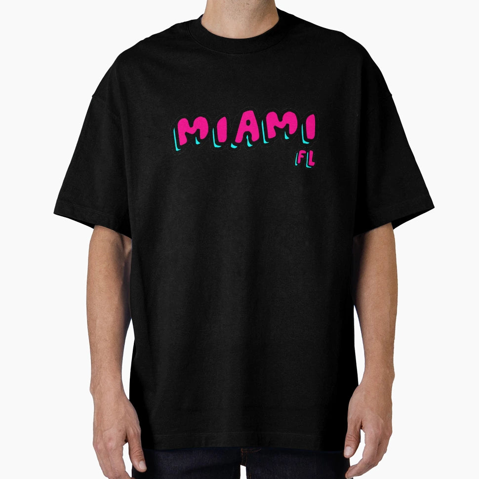 Miami Bubble T-Shirt - Custom Art Print for Adults - T-Shirt, Sweatshirt, Hoodie