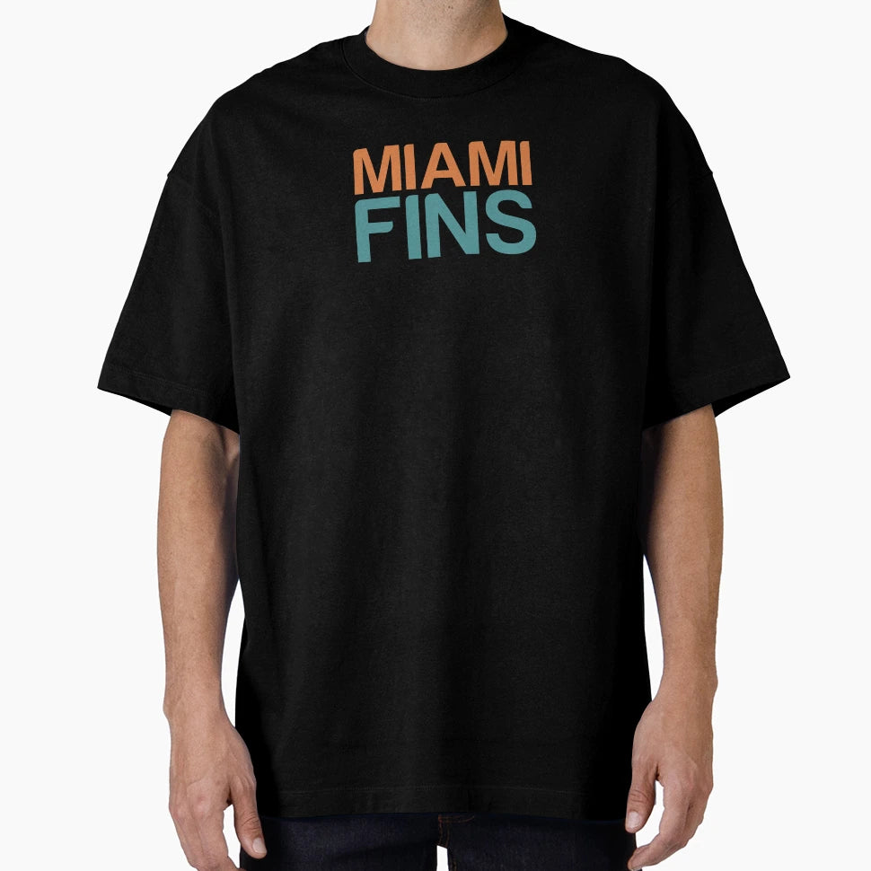 Miami Fins T-Shirt - Streetwear Style Unisex - T-Shirt, Sweatshirt, Hoodie