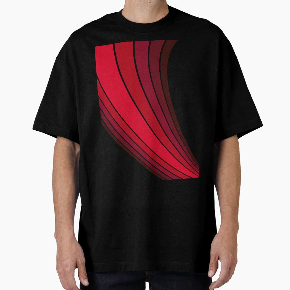 Stripes Abstract Red Art T-Shirt - Novelty Apparel Men Women - T-Shirt, Sweatshirt, Hoodie