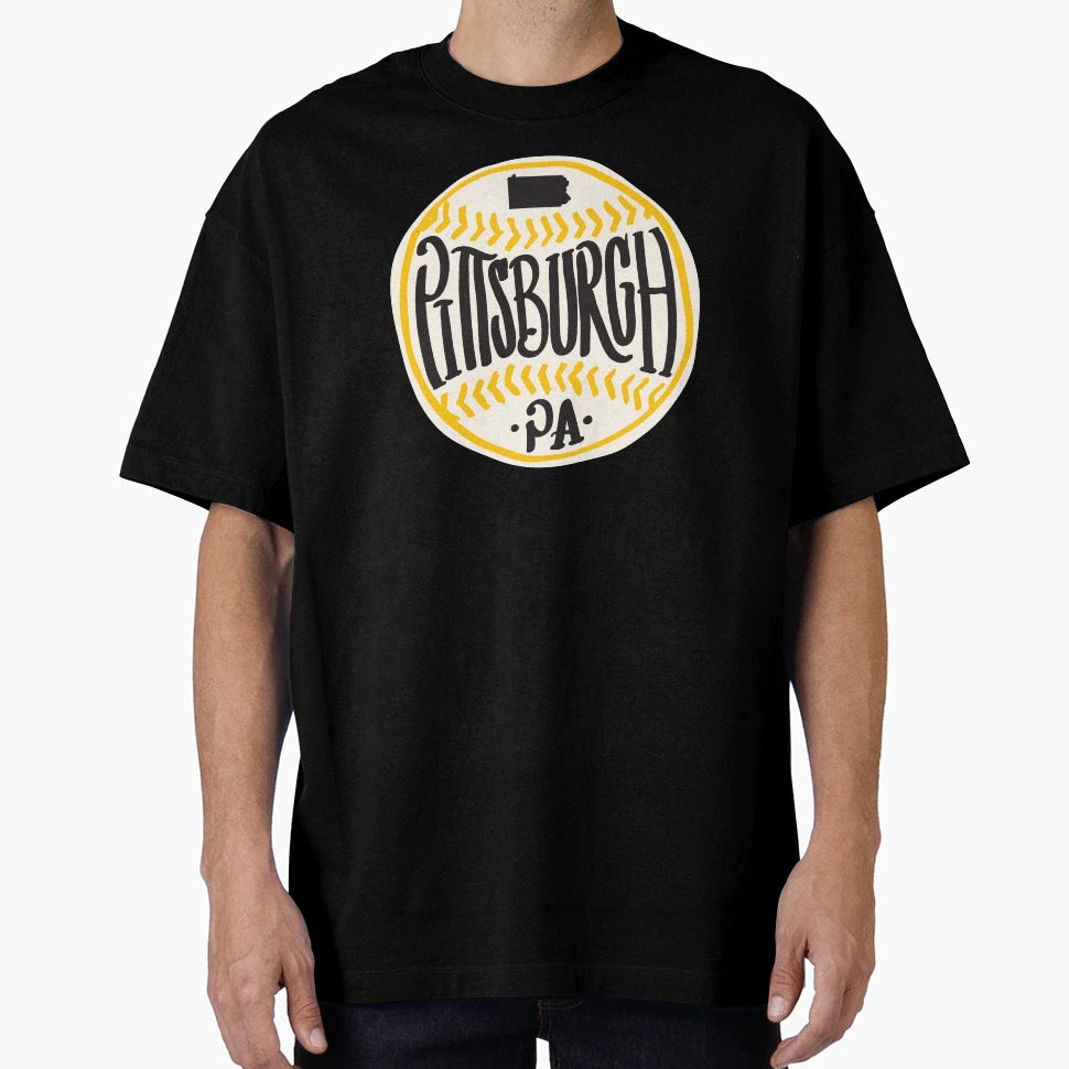 Pittsburgh Pennsylvania Hand T-Shirt - Casual Everyday Wear for Adults - T-Shirt, Sweatshirt, Hoodie