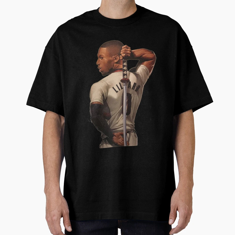 Damian Lillard Basketballs Cold Blooded T-Shirt - Minimalist Print Unisex - T-Shirt, Sweatshirt, Hoodie