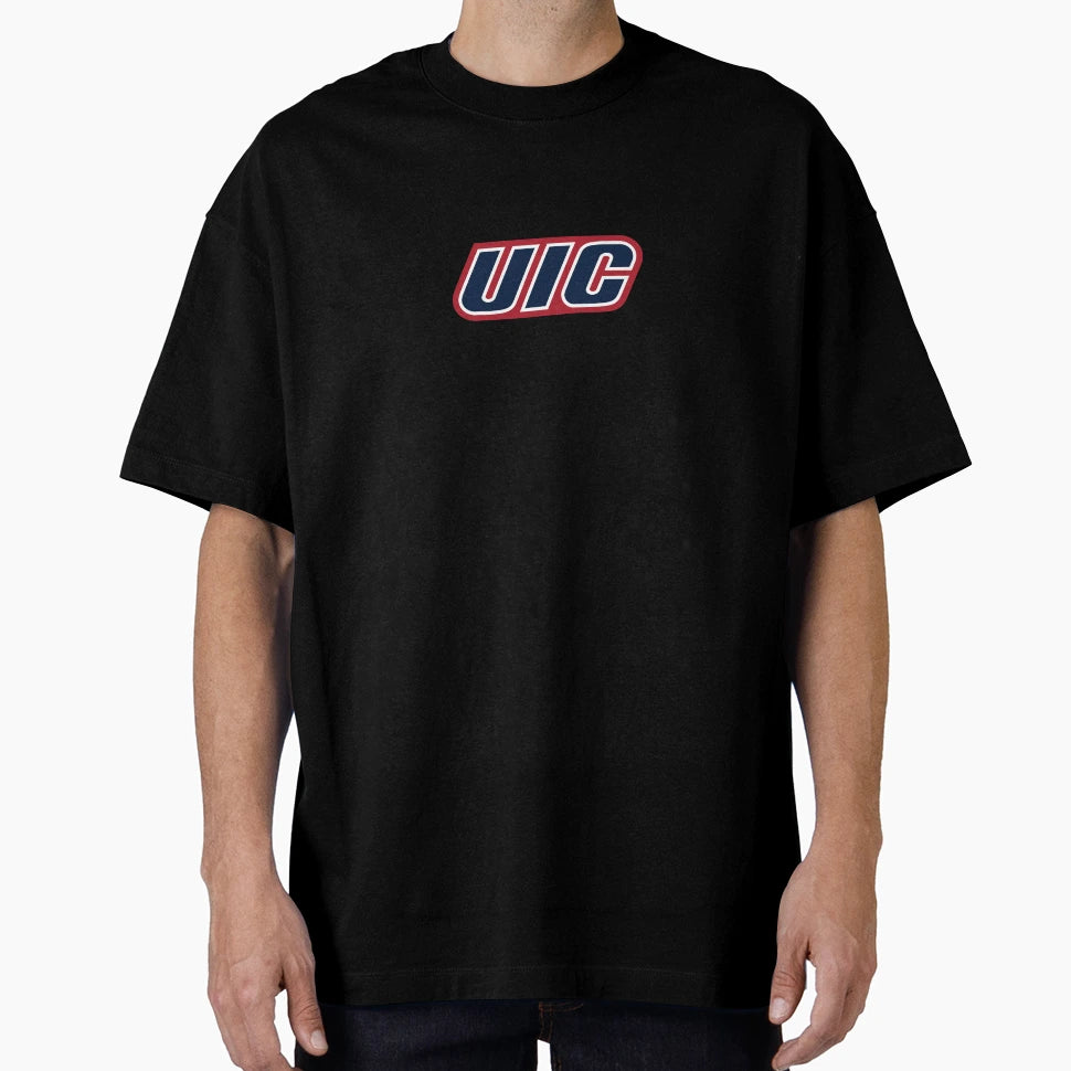 University Illinois Chicago Uic T-Shirt - Custom Art Print Men Women - T-Shirt, Sweatshirt, Hoodie