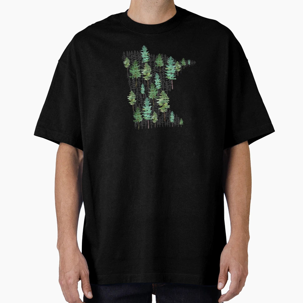 Minnesota Forest T-Shirt - Casual Everyday Wear for Adults - T-Shirt, Sweatshirt, Hoodie